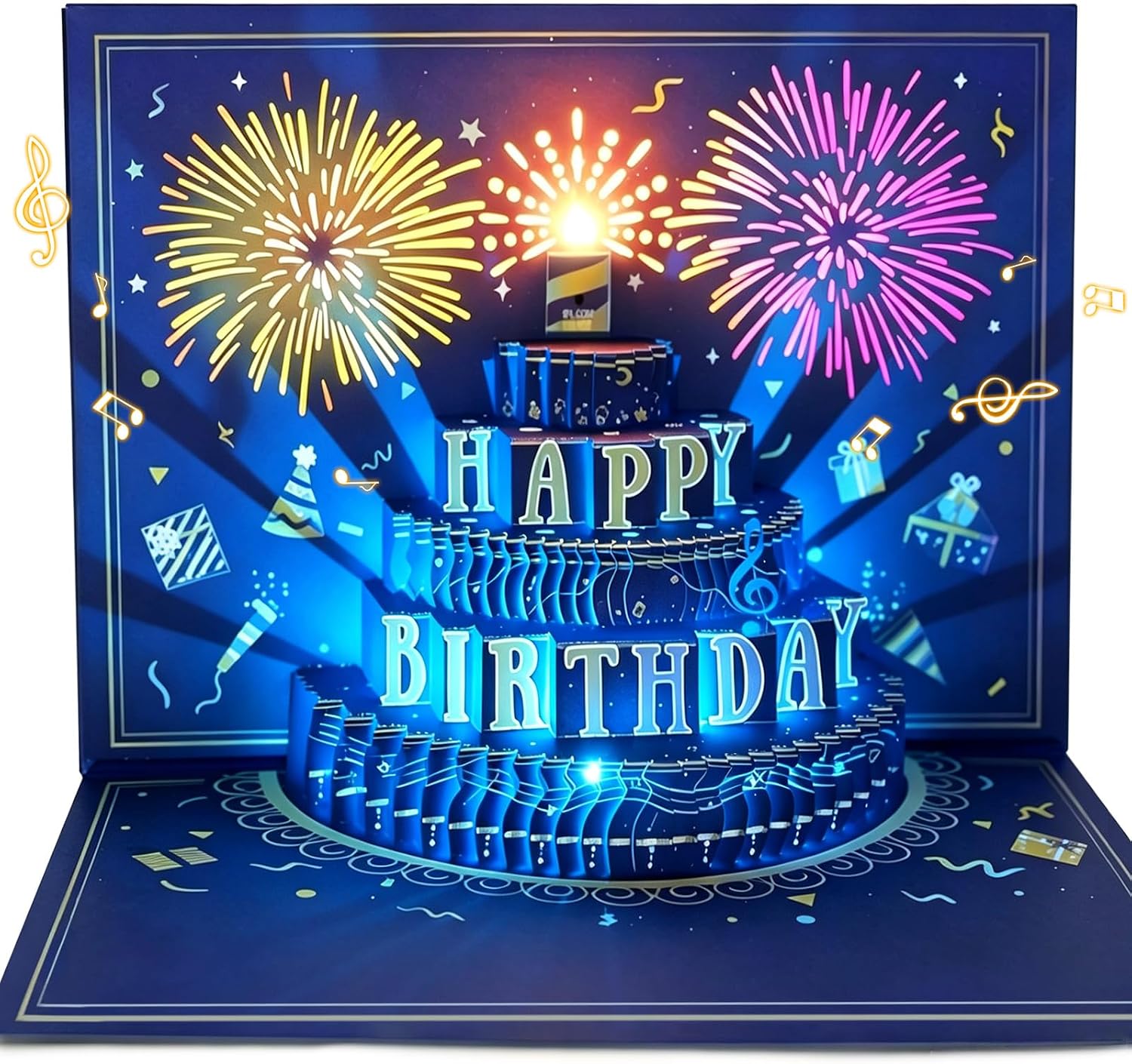 Detalle de MZD8391 Pop-Up Birthday Card