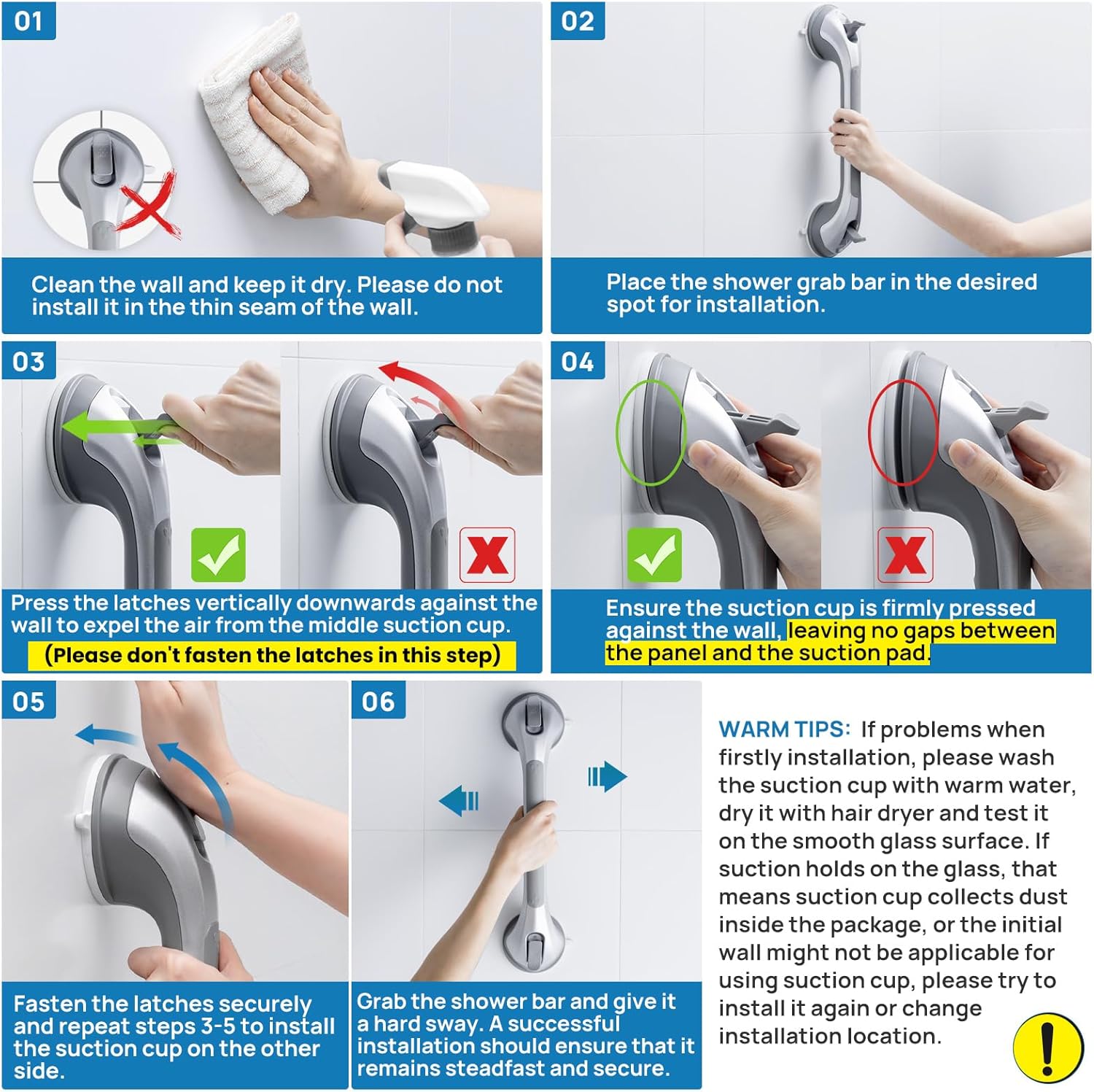 Thumbnail 2 de LEVERLOC Maniglie Doccia 43 cm maniglione