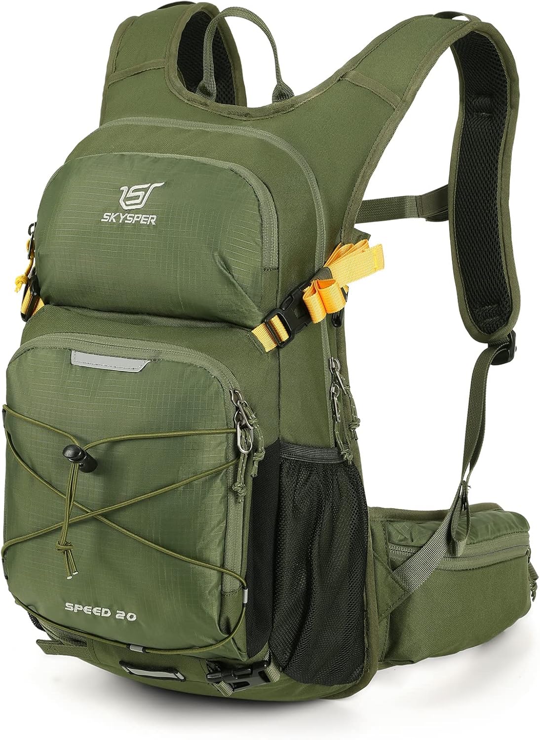Detalle de SKYSPER Cycling Backpack 20L: Lightweight, versatile daypack for biking and outdoor adventures