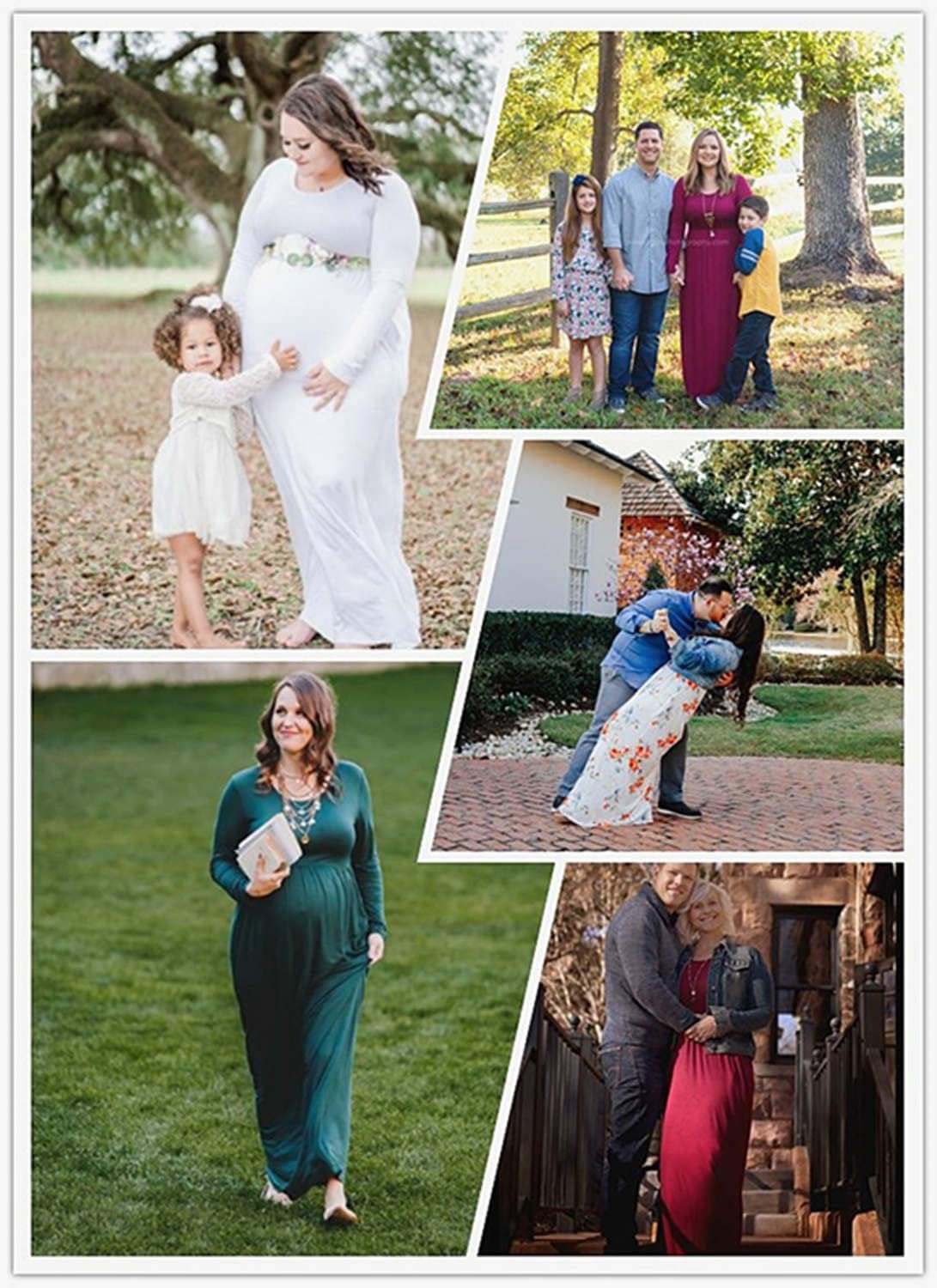 Detalle 2 de LONGYUAN Plus Size Maxi Dress XL-6XL