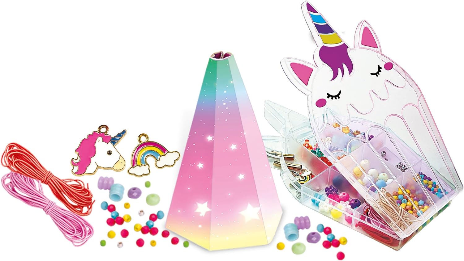 Thumbnail 3 de Clementoni Crazy Chic My Unicorn Bracelets (18792) – DIY-Armbänder-Set für Mädchen ab 7 Jahren