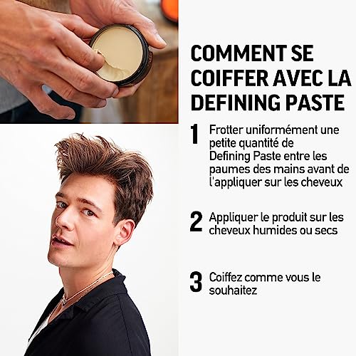 Thumbnail 6 de American Crew Defining Paste Cire Cheveux Homme 85g – fixation souple et texture matte