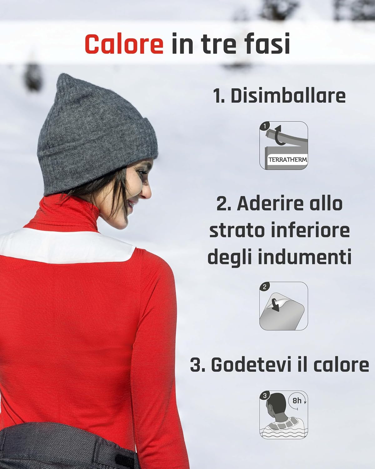 Detalle de Cerotti riscaldanti collo 8 ore