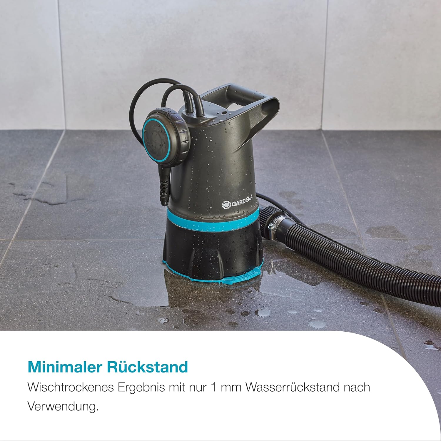 Thumbnail 1 de GARDENA 2-in-1 Klar-/Schmutzwasser-Tauchpumpe 20000 BASIC (09018-47) – 20.000 l/h mit Schwimmschalter
