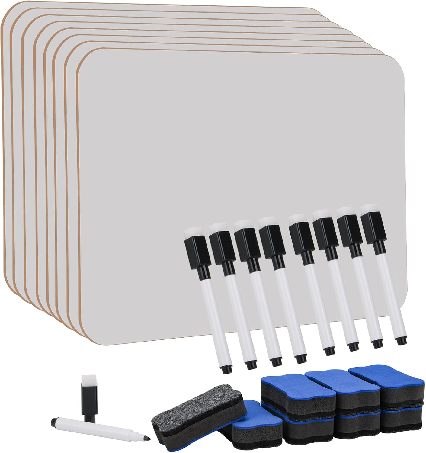 Hisredsun 8 Stück Mini-Whiteboards 📝