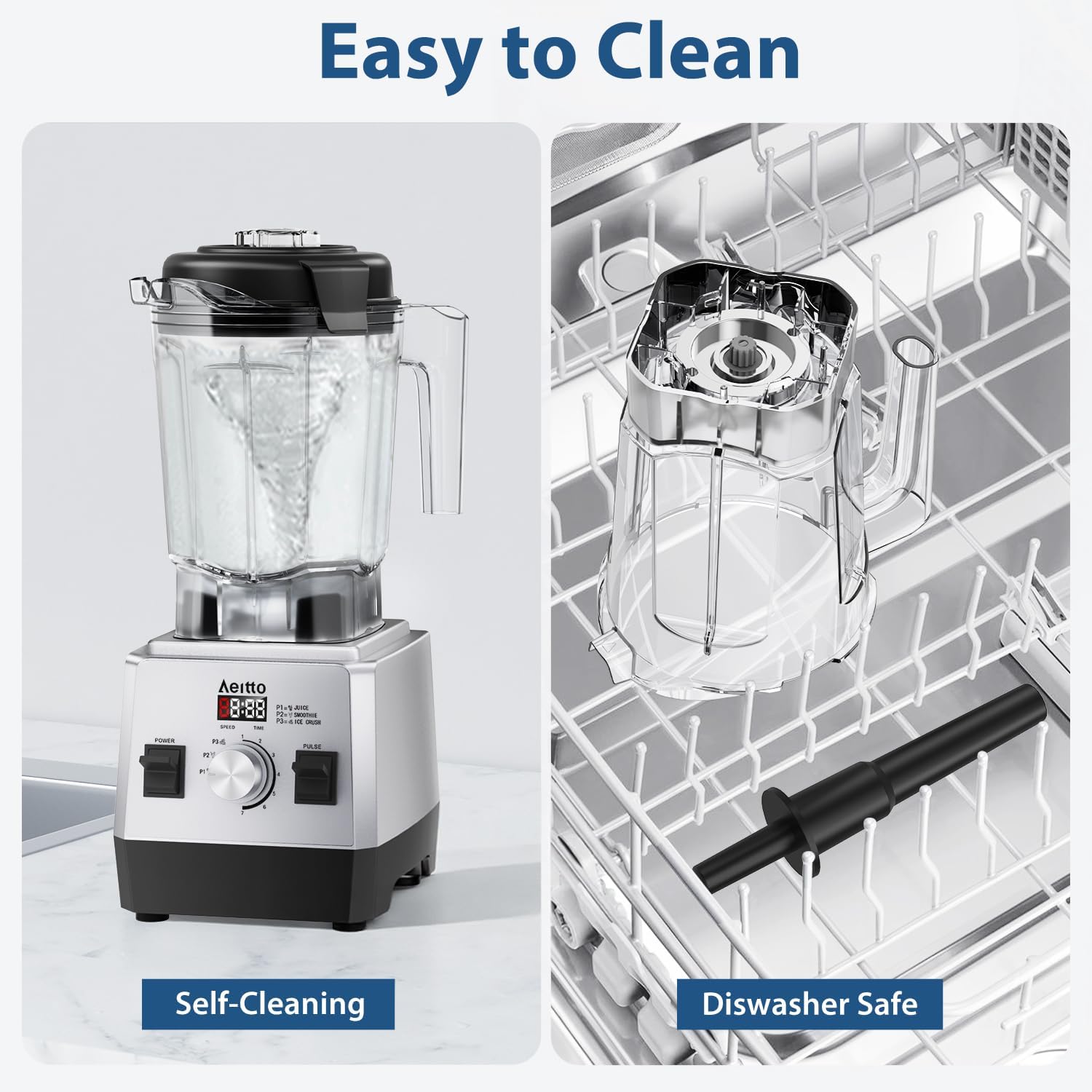 Detalle 2 de Aeitto Blender, 68-oz Jar