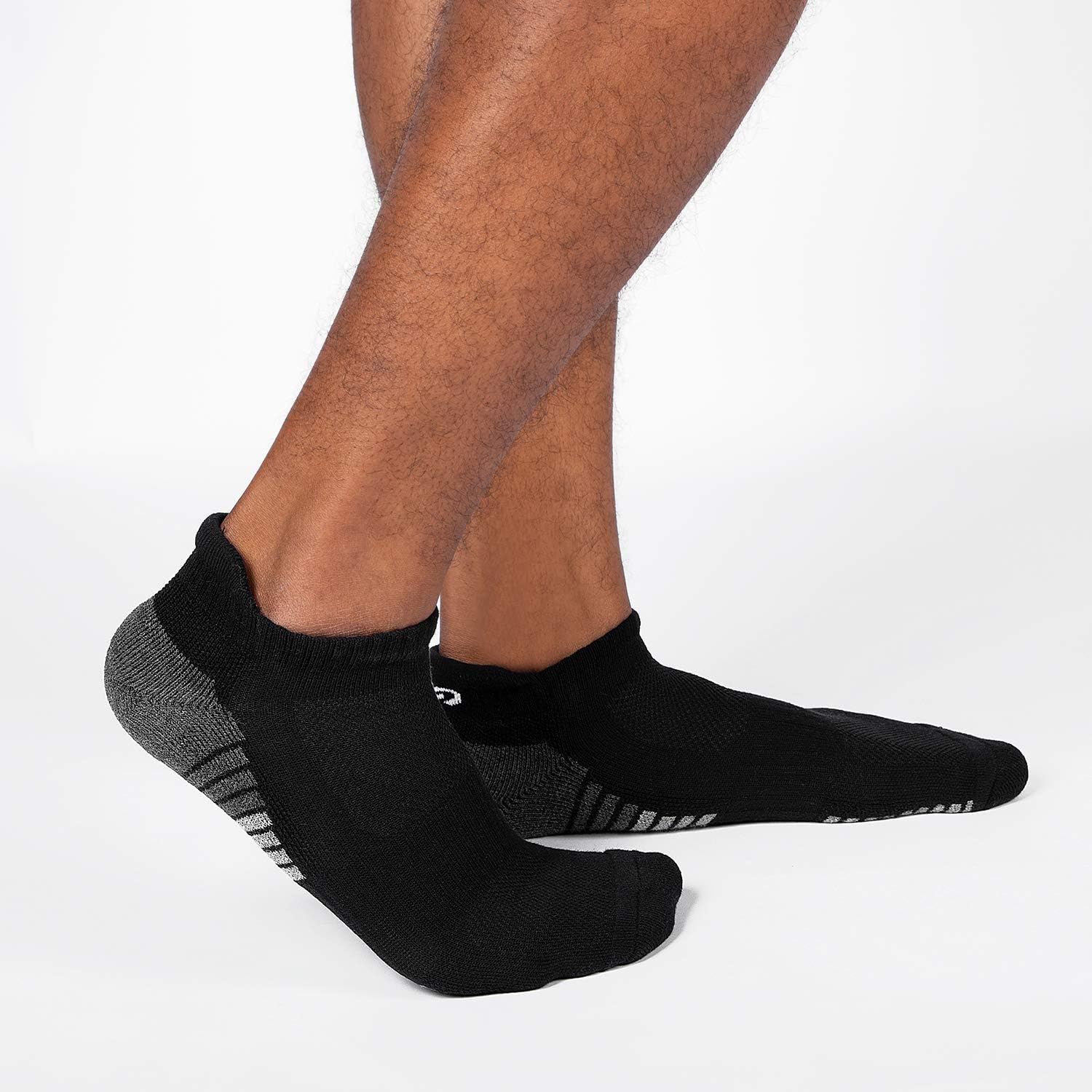 Thumbnail 1 de coskefy Running Socks Thick Cushion Ankle Trainers – 6 Pairs