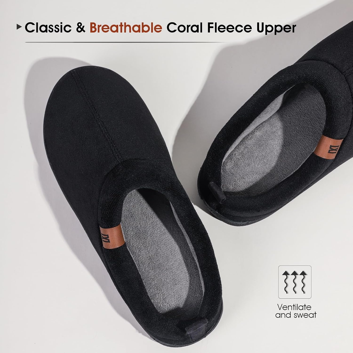 Thumbnail 4 de MERRIMAC memory foam slippers for men