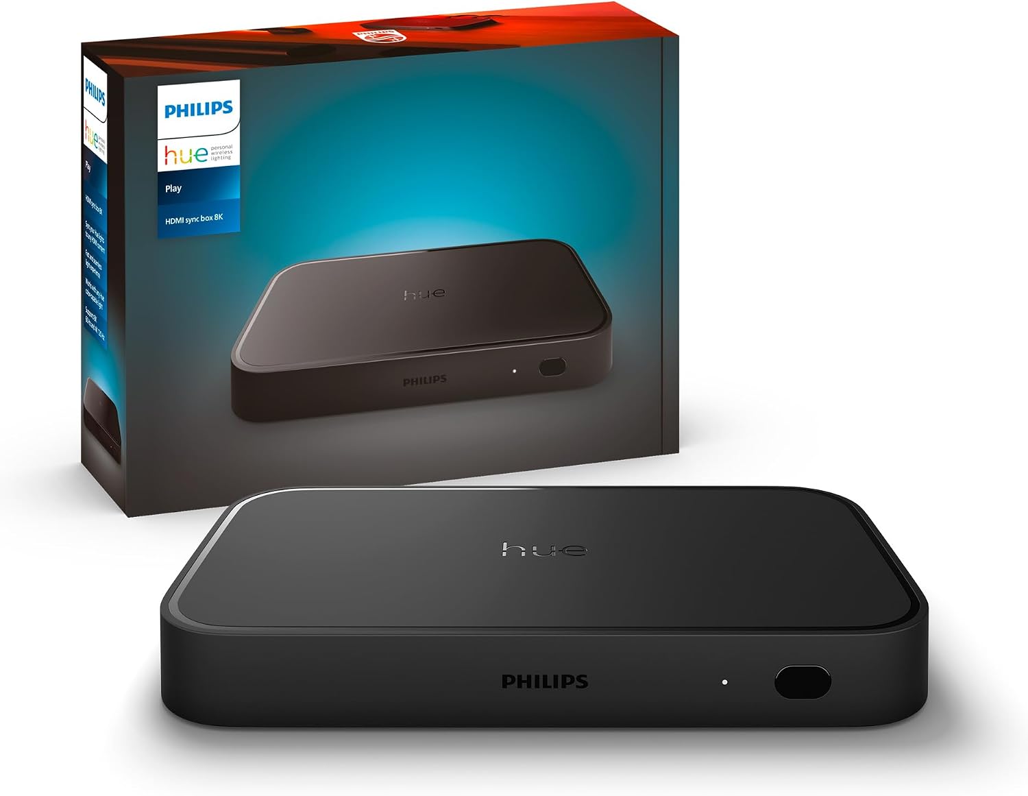 Detalle de Philips Hue 929003499605 シンクボックス 8K、HDMI 2.1対応・4入力