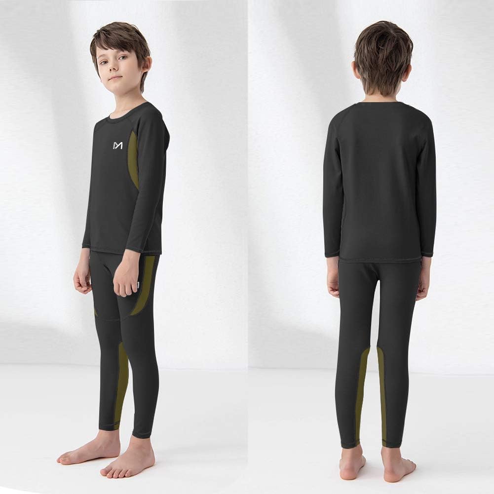 Thumbnail 6 de MEETYOO Boys’ Thermal Underwear Set, Fleece-Lined Four-Way Stretch Base Layer