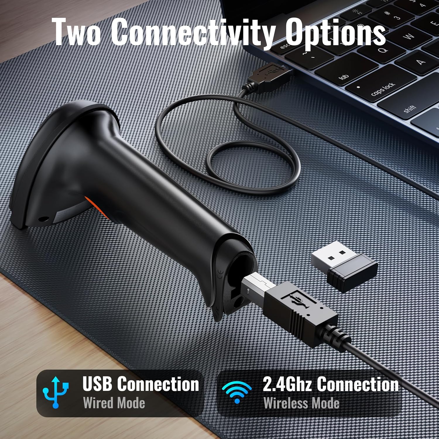 Thumbnail 2 de Tera 2D QR scanner D5100 2000 mAh