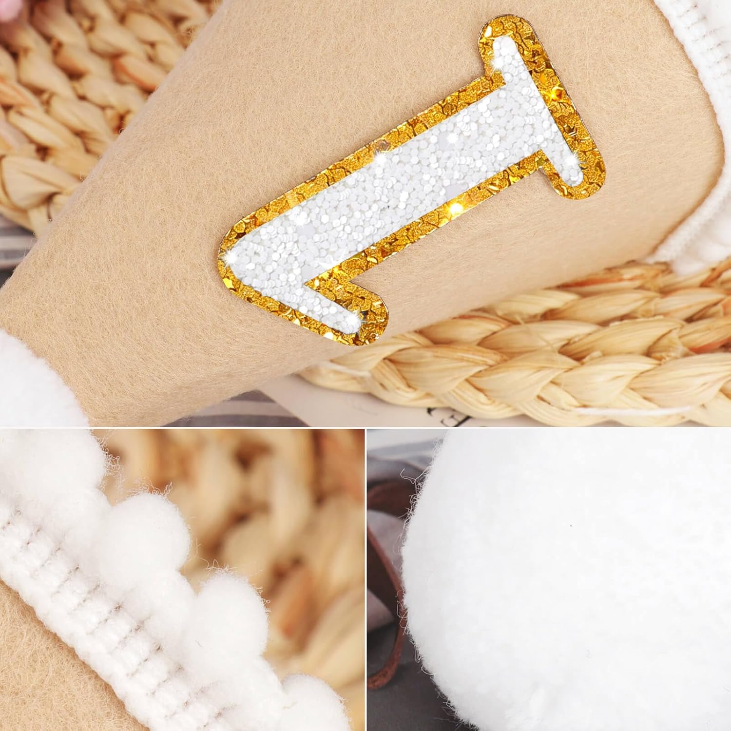 Thumbnail 6 de DRESHOW 1st Birthday Baby Party Hat – Cone Hat with Pom Poms for Cake Smash and Photo Props