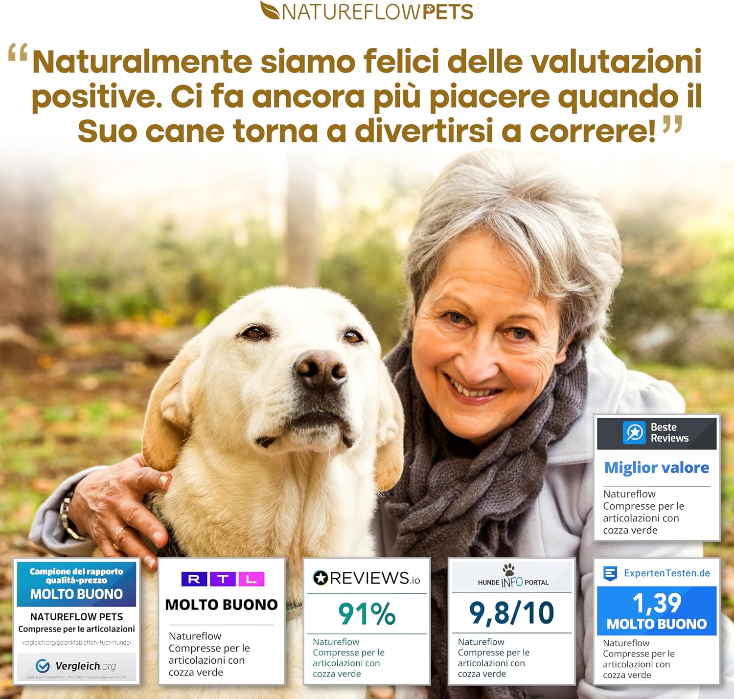 Detalle 2 de PLURIPREMIATO Integratore Articolazioni per Cani 100 compresse