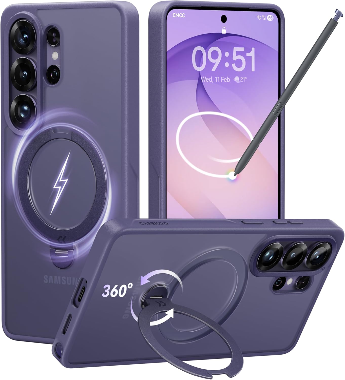 Detalle de CASEKOO S26 Ultra magnetic case 6.9