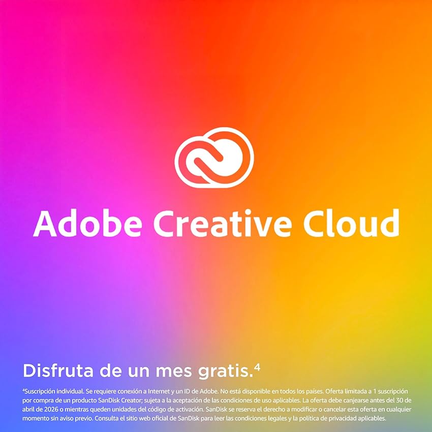 Thumbnail 4 de SanDisk Creator 512 GB tarjeta SD UHS-II 280 MB/s