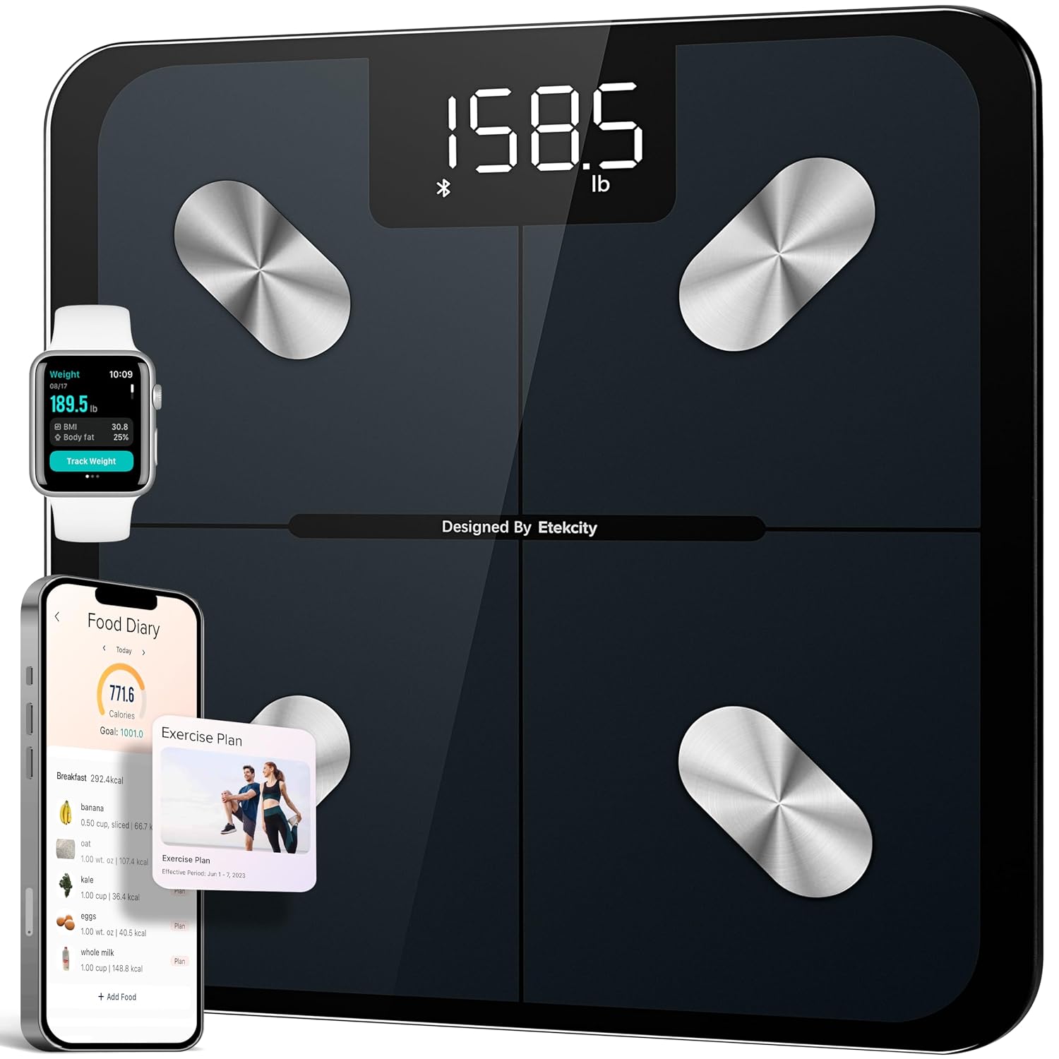 Detalle de Etekcity Smart Scale with IMC and Body Fat