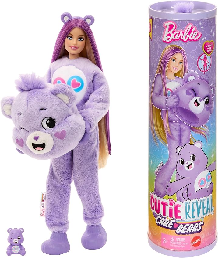 Thumbnail 6 de Barbie Cutie Reveal Care Bears JCN96 — muñeca con 10 sorpresas 🎎