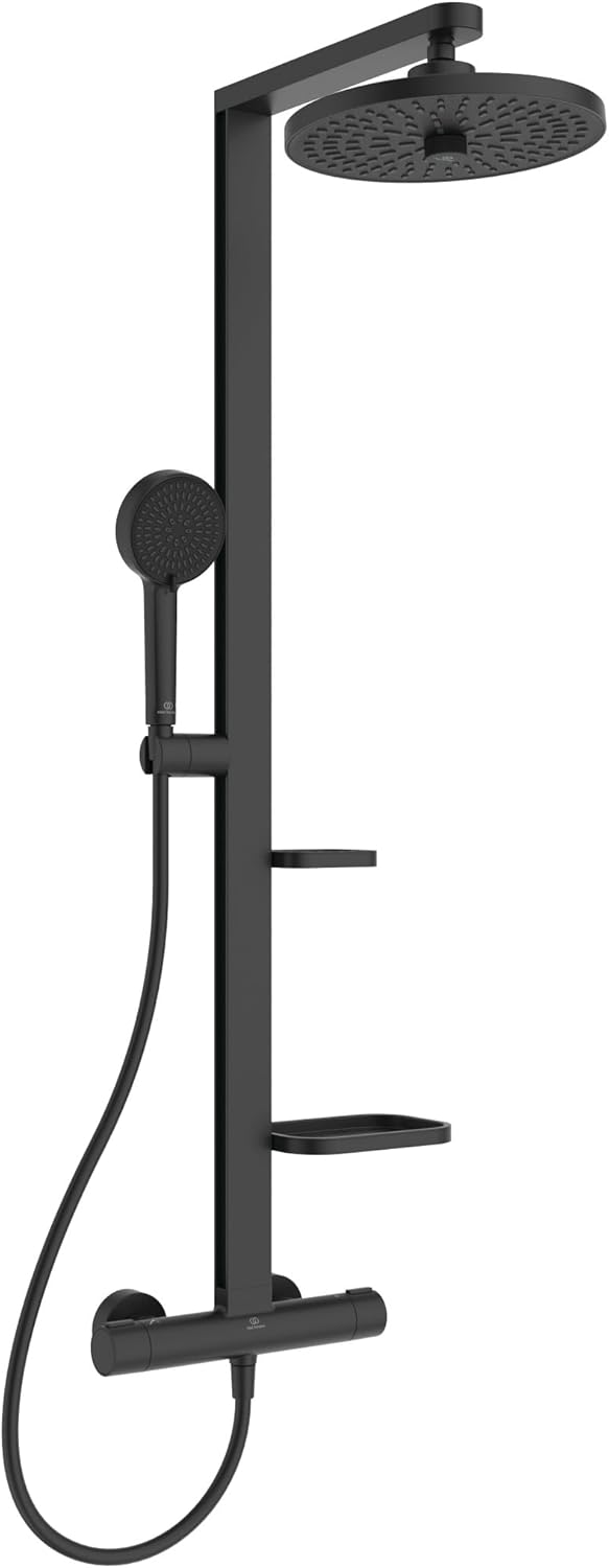 Thumbnail 6 de Ceratherm Alu+ Colonna doccia di Ideal Standard: stile moderno, risparmio idrico e sicurezza per tutta la famiglia