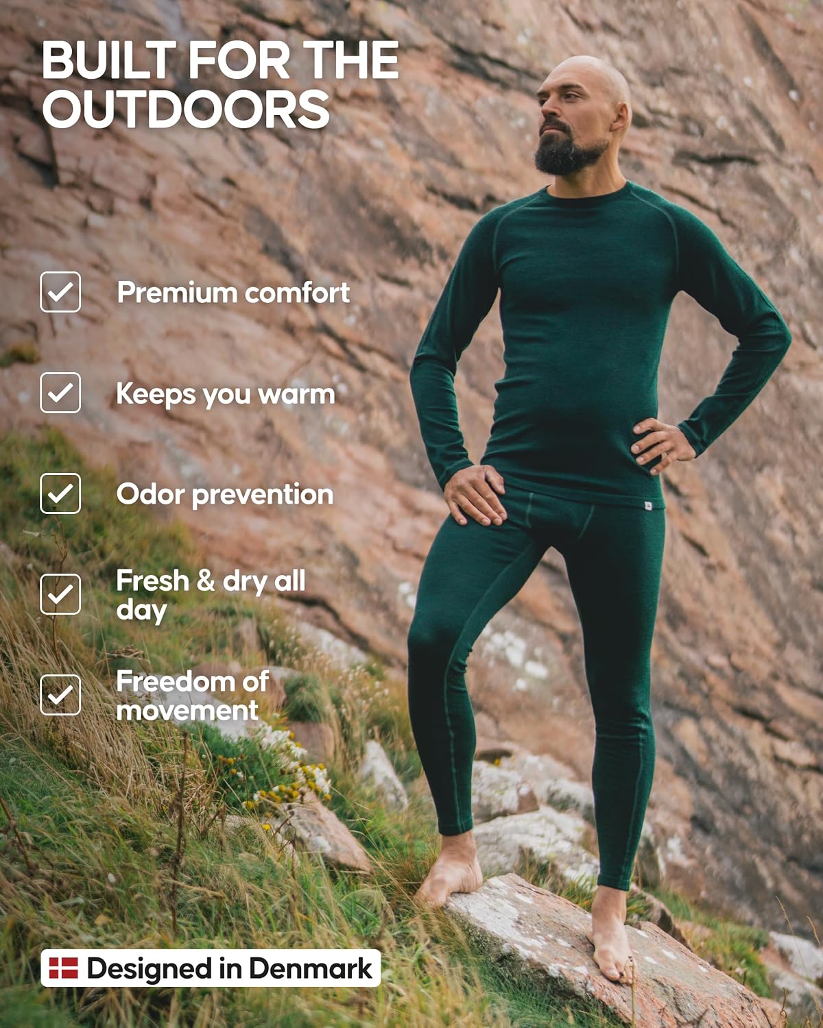 Detalle 2 de DANISH ENDURANCE Thermal Leggings 180g