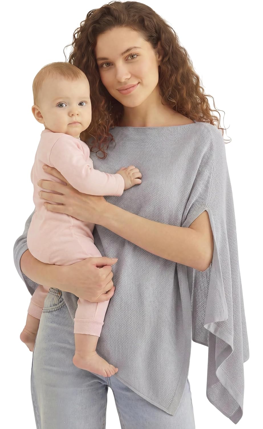 Detalle de PATPAT Nursing Cover Poncho Knit
