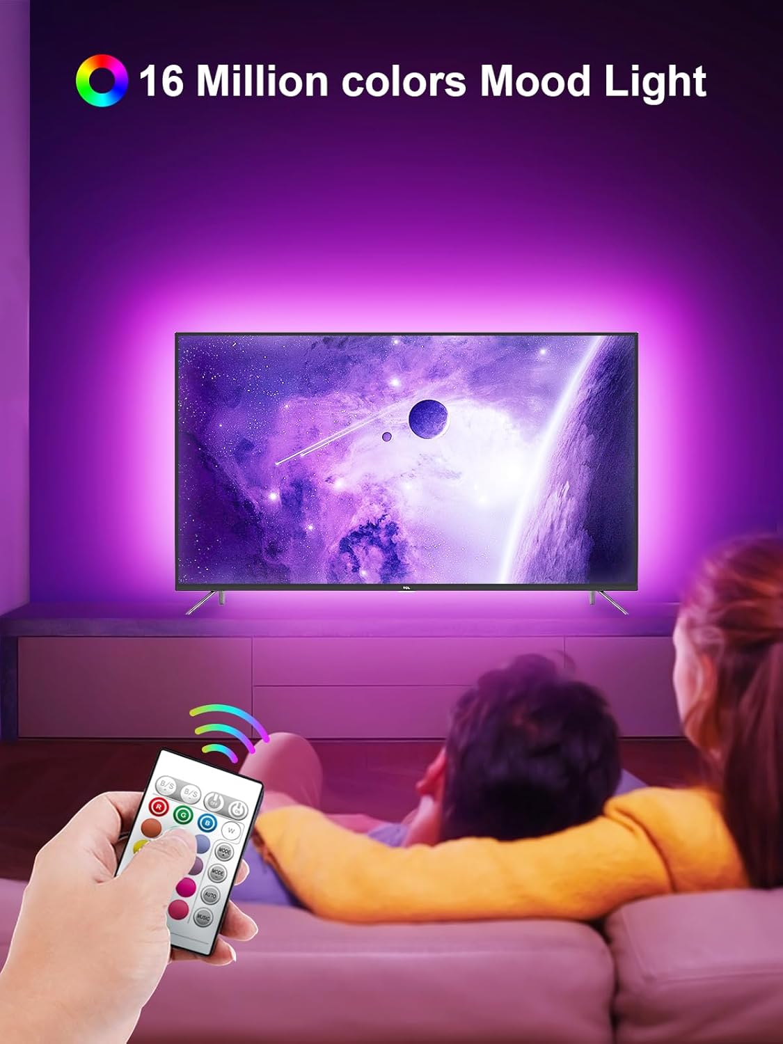 Thumbnail 1 de GIPOYENT TV Light Strip 5M RGB backlight