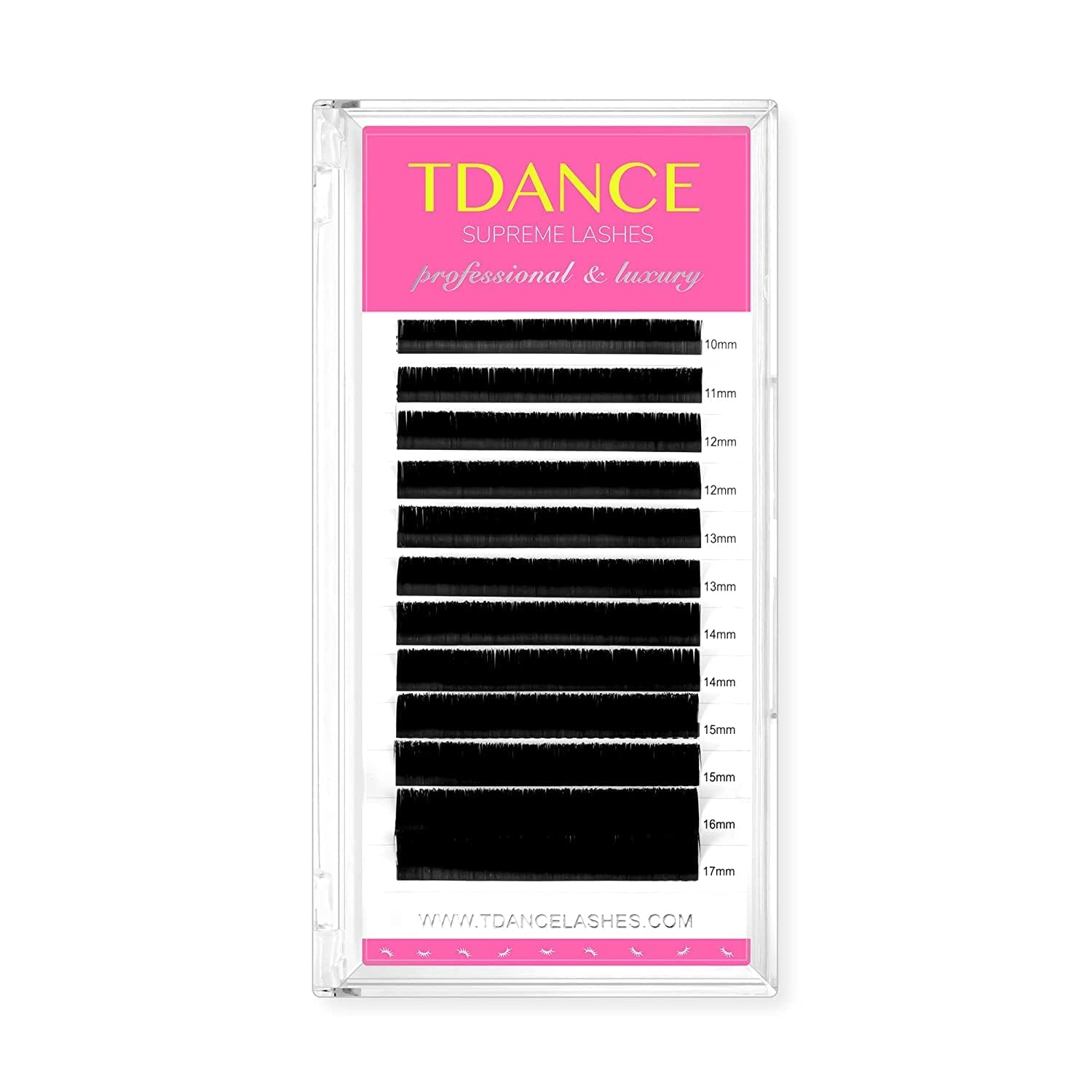 Thumbnail 6 de TDANCE Lash Extension Matte Black Mixed Curl 0.03-0.18mm — 8mm