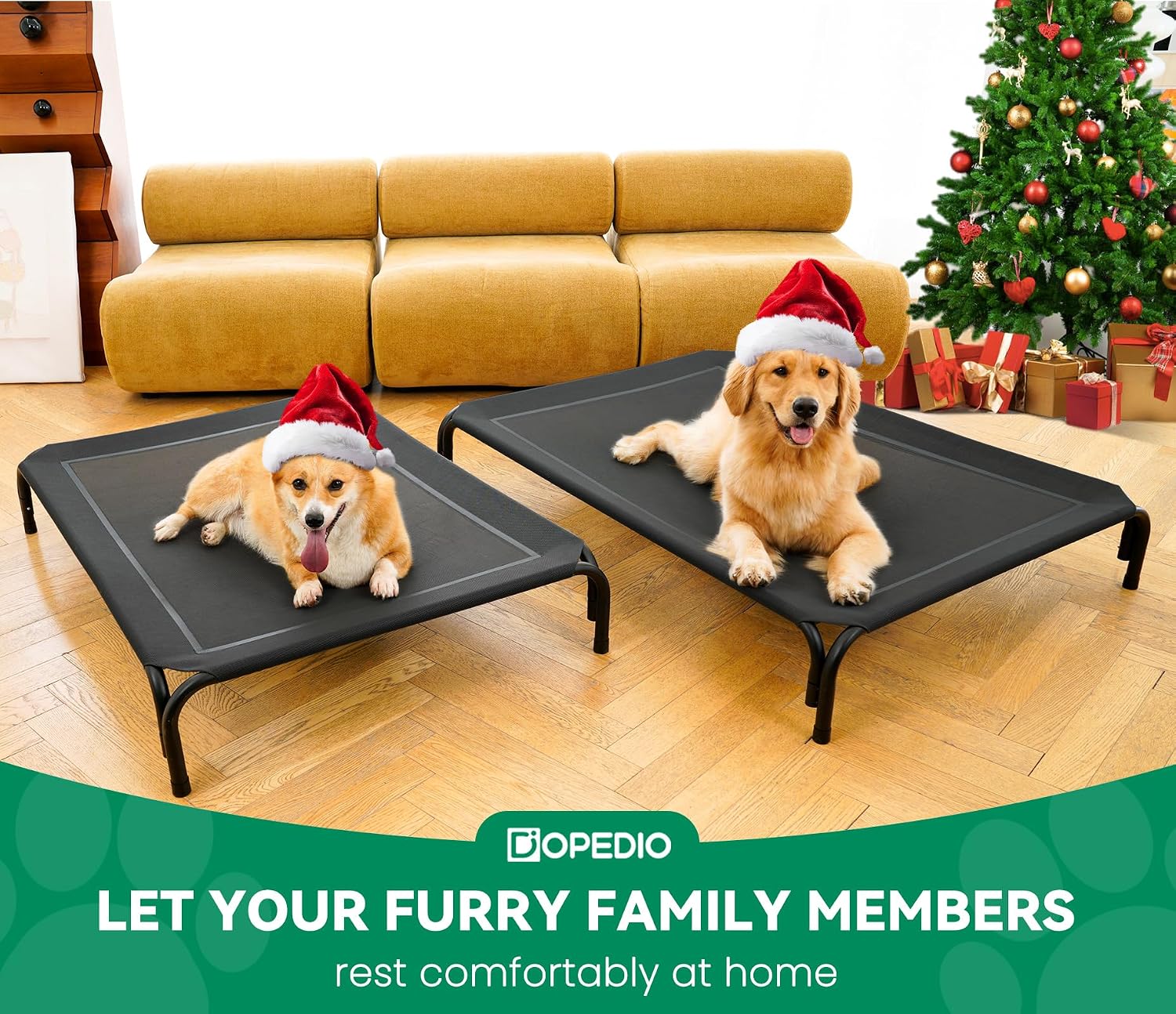 Thumbnail 5 de DOPEDIO Elevated Dog Bed 43.3 in