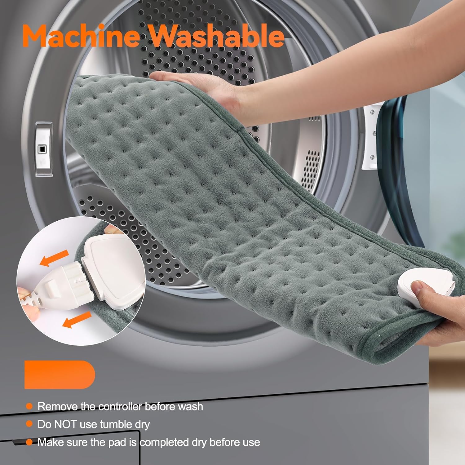 Thumbnail 4 de OneAmg 3060 Heating Pad, 6 Heat Settings and 4 Timer Options