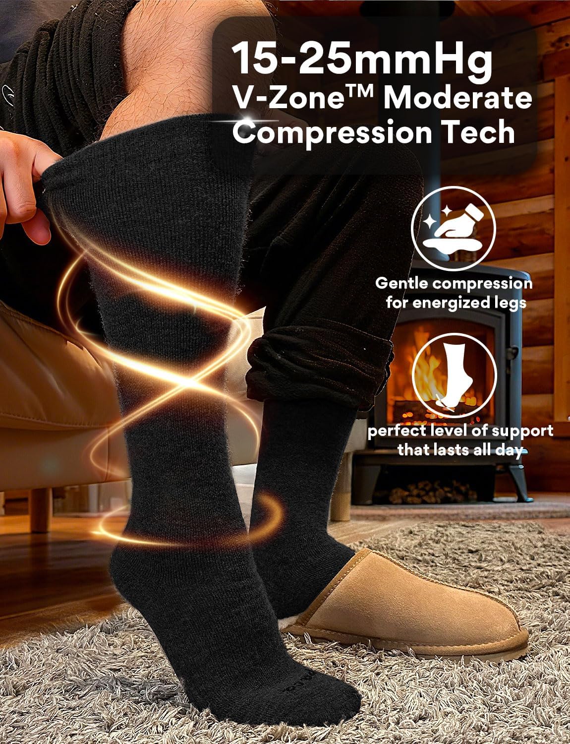 Detalle 1 de Juclise Compression Socks 15-25 mmHg