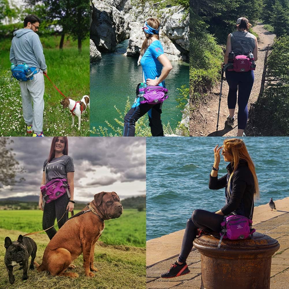 Thumbnail 6 de WATERFLY Gürteltasche mit Flaschenhalter – wasserdichte Hüfttasche für Hundetraining, Wandern & Reisen