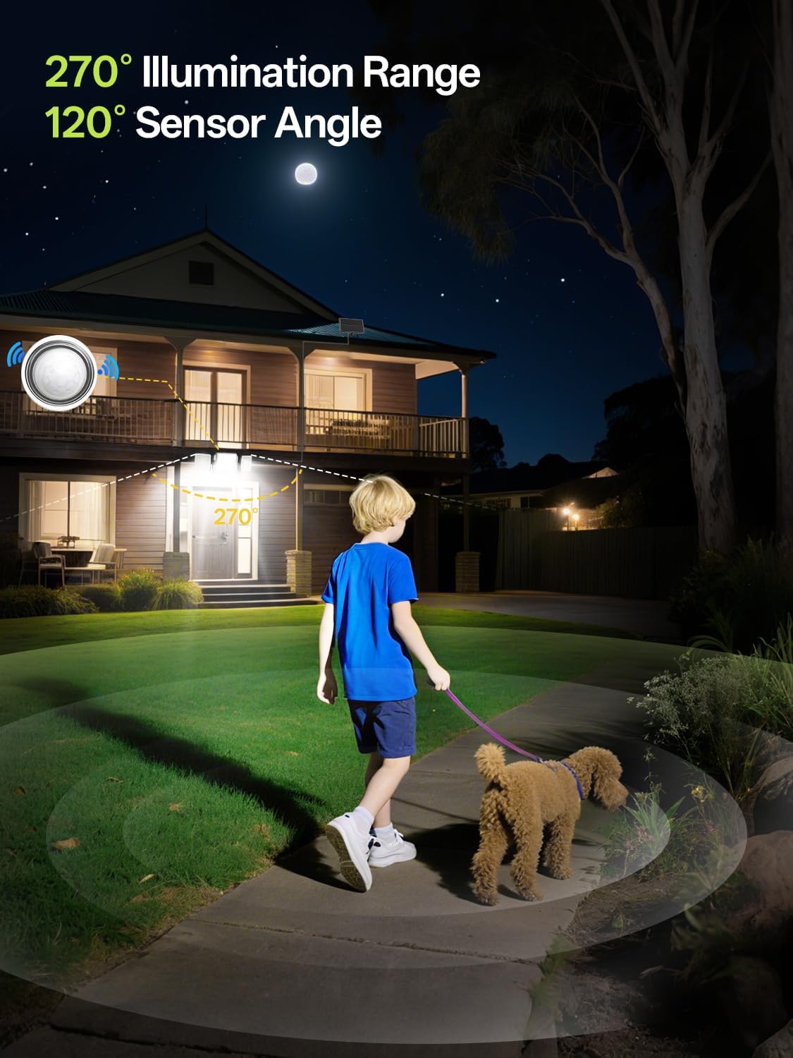 Thumbnail 2 de YICAIZI 233LED Solar Motion Sensor Wall Light 🌞🔆
