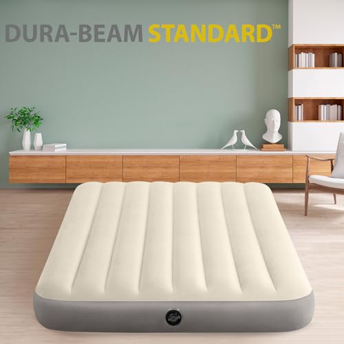 Thumbnail 1 de Intex 64102 Colchón hinchable 137x191x25 cm – Dura-Beam Standard con Fiber-Tech