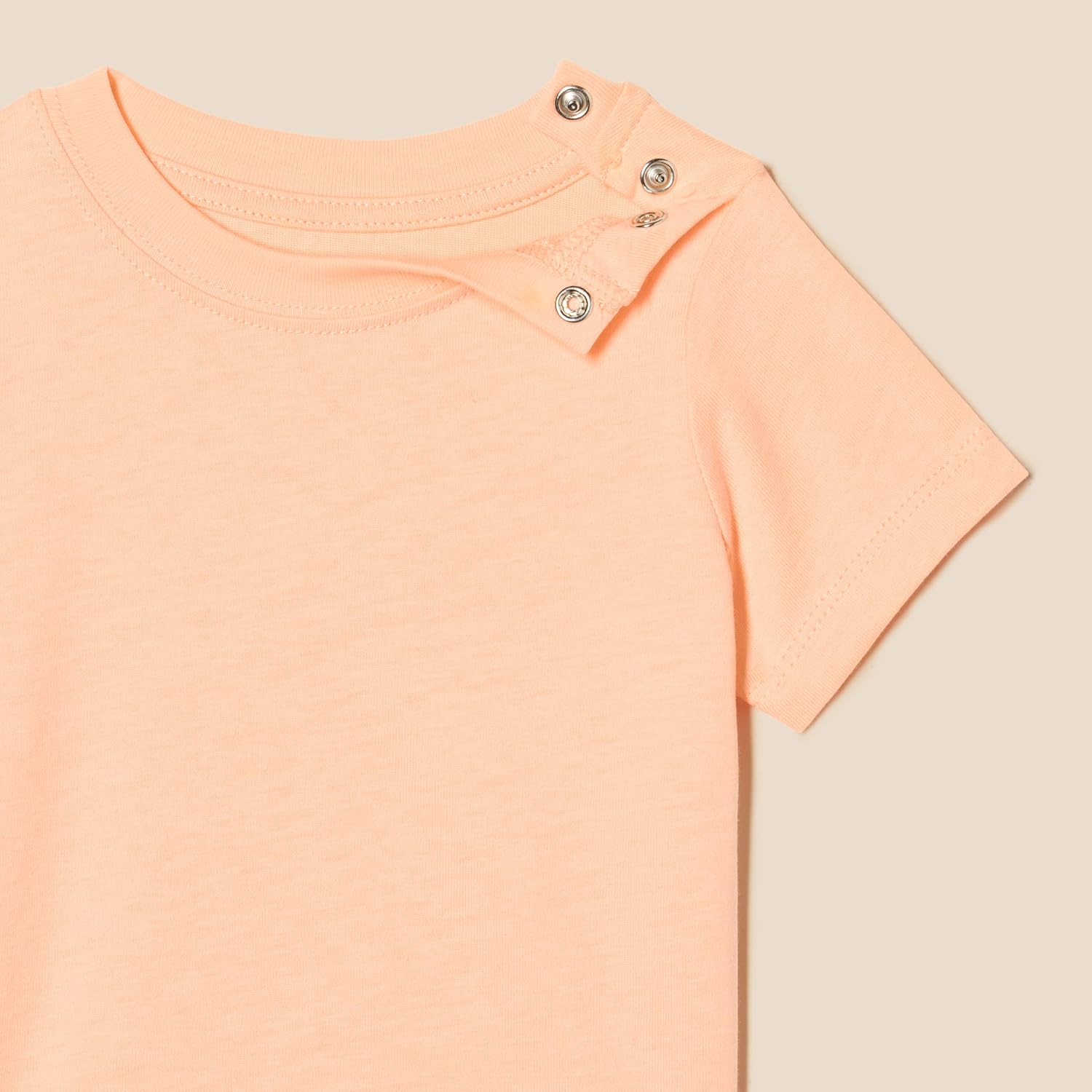 Detalle de Amazon Essentials Mixte bébé : lot de T-shirts à manches courtes en coton jersey