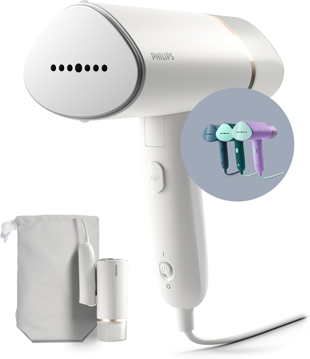 Thumbnail 5 de Philips 3000 Series Handheld Steamer (STH3020/16)