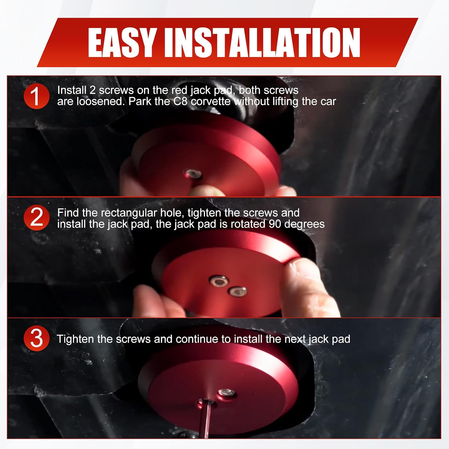 Thumbnail 2 de Chelhead Corvette Floor Jack Pad Adapter