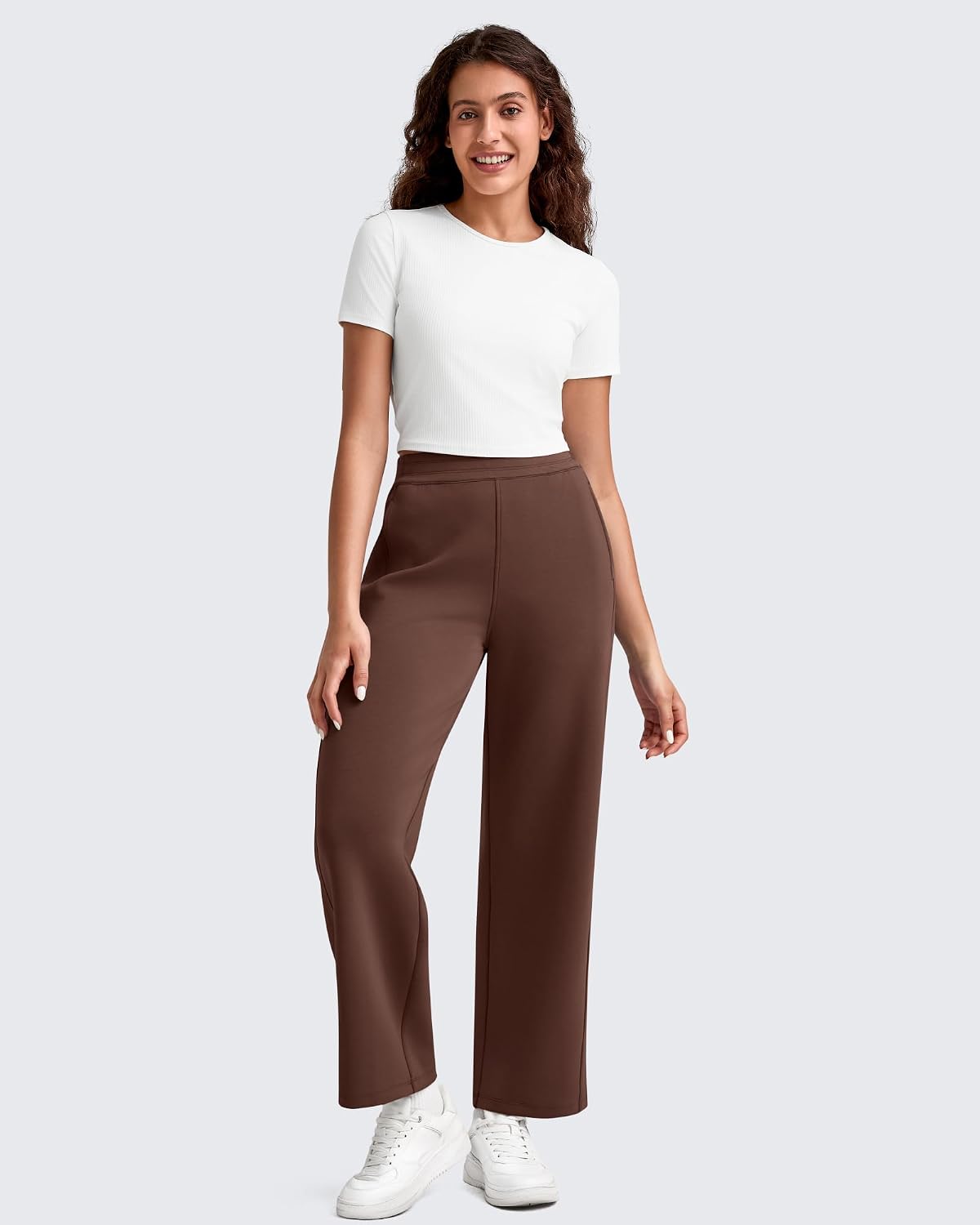 Detalle de G4Free Wide-Leg Pants in Modal