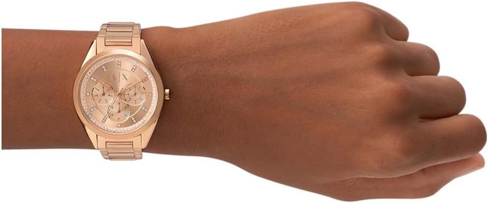 Thumbnail 2 de Montre Armani Exchange pour femmes — élégance rosée et mouvement quartz multifonction