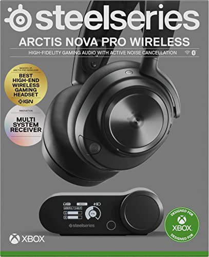 Thumbnail 16 de SteelSeries Arctis Nova Pro Wireless X: auriculares gaming multisistema con cancelación de ruido y batería intercambiable
