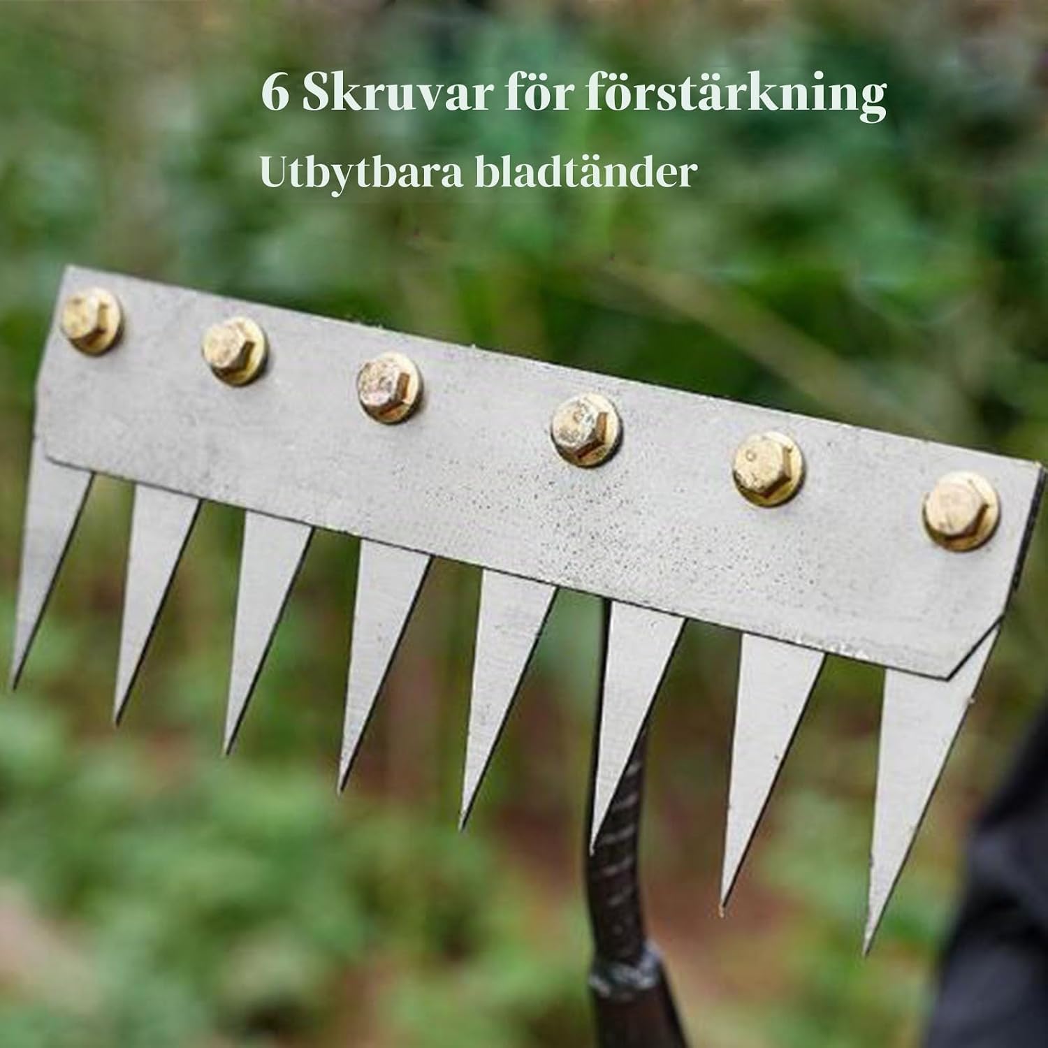 Thumbnail 2 de Secwell FO210 ogräsrensare med åtta tänder i smitt järn