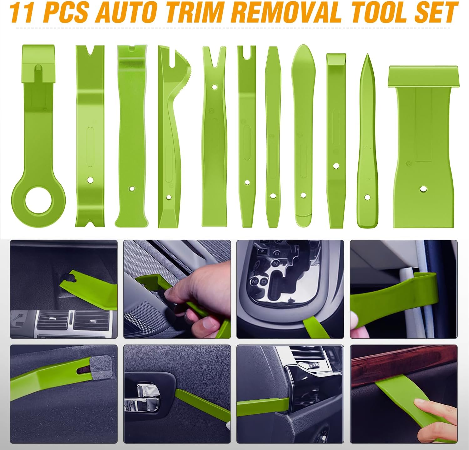 Detalle de GOOACC 238Pcs trim removal kit tools