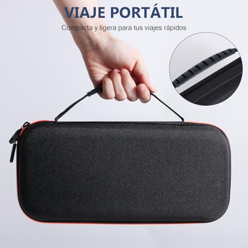 Detalle de LONGYI Funda de Gran Capacidad para Switch 2: protección rígida, impermeable y transporte seguro