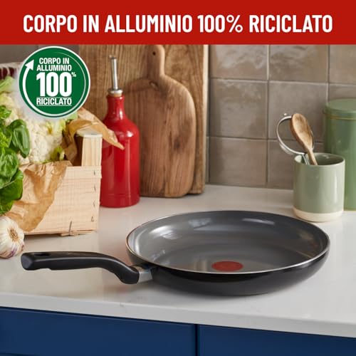 Detalle 2 de Lagostina Goccia Padella 28 cm con rivestimento ceramico antiaderente e Thermo-Signal