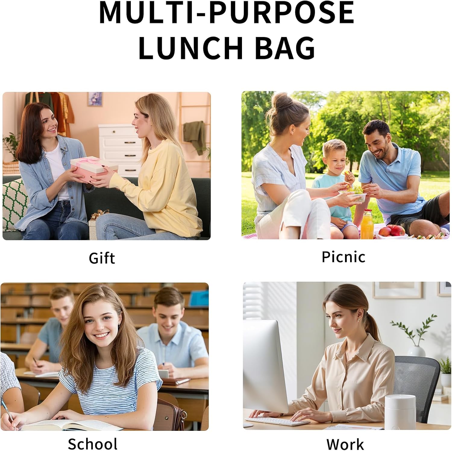 Thumbnail 6 de GASSDA Insulated Lunch Bag, Corduroy
