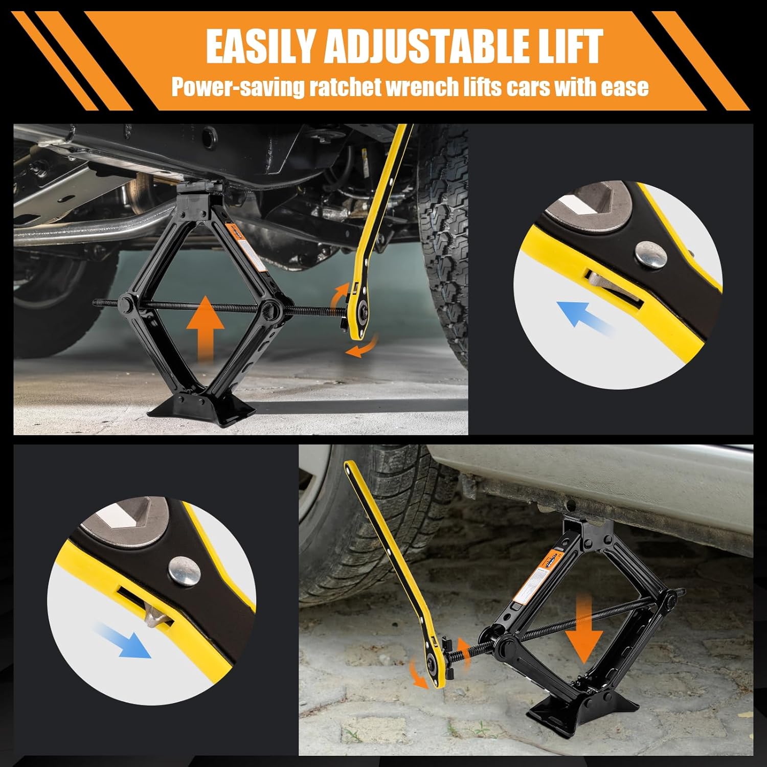 Thumbnail 4 de Beaiguna Portable Car Jack Kit 2 Ton