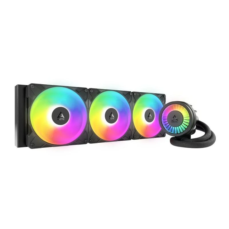 Detalle de Refrigeración Líquida Arctic Liquid Freezer III Pro 420 mm con 3 ventiladores A-RGB