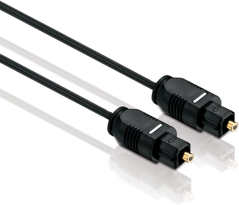 Thumbnail 6 de HD Supply TC030-100 Toslink S/PDIF Audio Kabel – optisch LWL, Stecker-Stecker, Ø 6,0 mm, 10 m, Grau