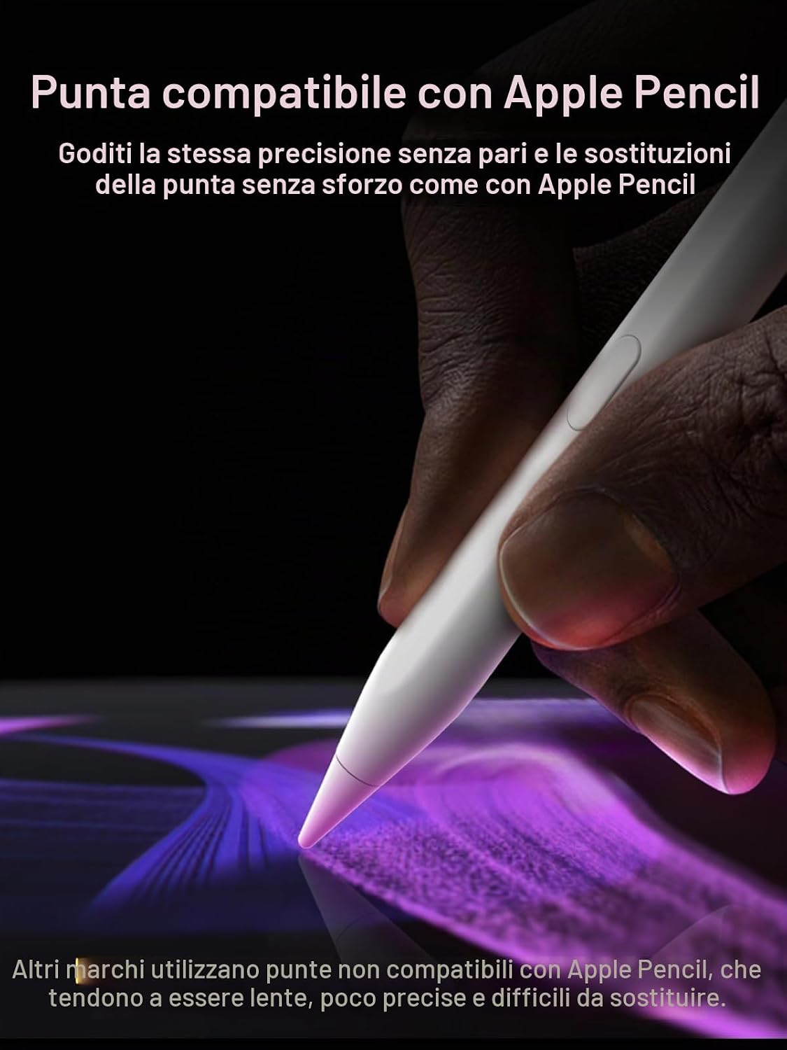 Detalle 2 de Penna per iPad ricarica rapida 30 minuti