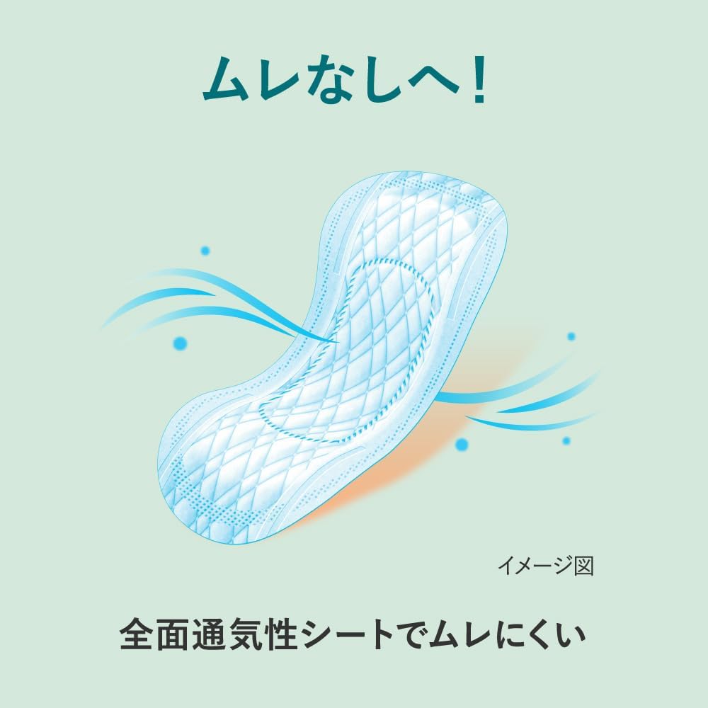 Thumbnail 5 de ロリエ スリムガード 軽い日用 羽なし 17cm 生理用ナプキン 34コ入×3個