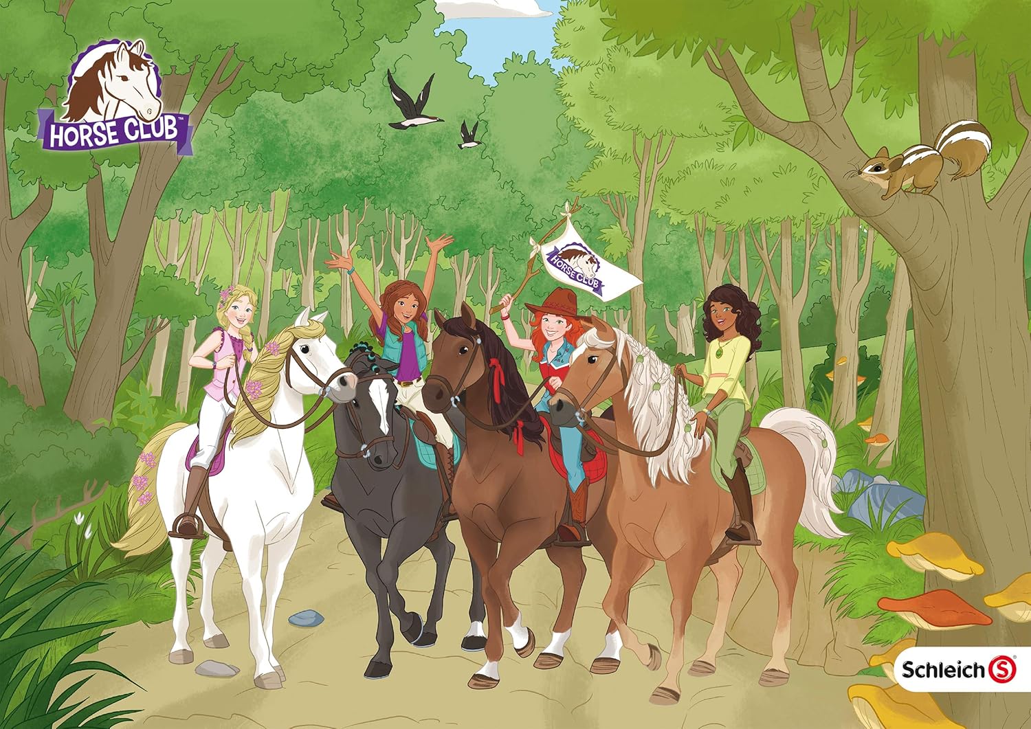 Thumbnail 3 de Jeu Schmidt Spiele Horse Club 51424 – Boîte métal multicolore (version allemande)