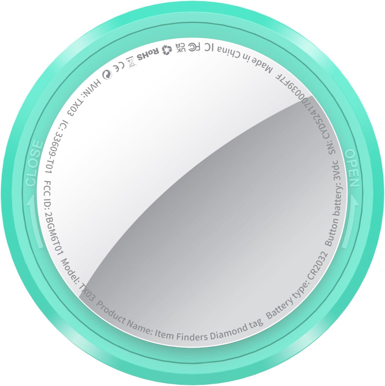 Thumbnail 1 de QCOQ Smart Air Tracker Tag 6 Pack 6 unidades